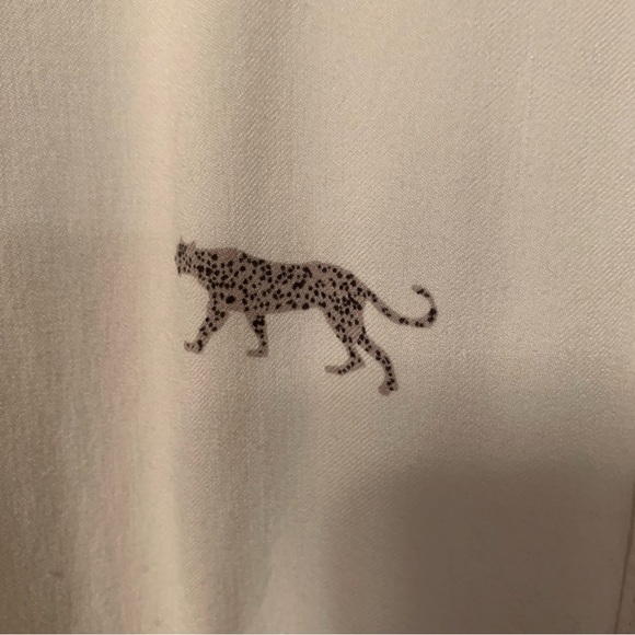 Rails Charcoal Wild Cats Rayon Button Up Long Sleeve Shirt S - Picture 9 of 10